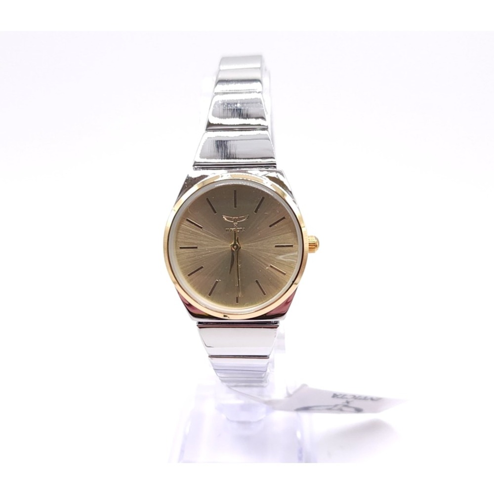 Invicta Celestial 69045 Women's Two-Tone Gold Sunburst Watch New